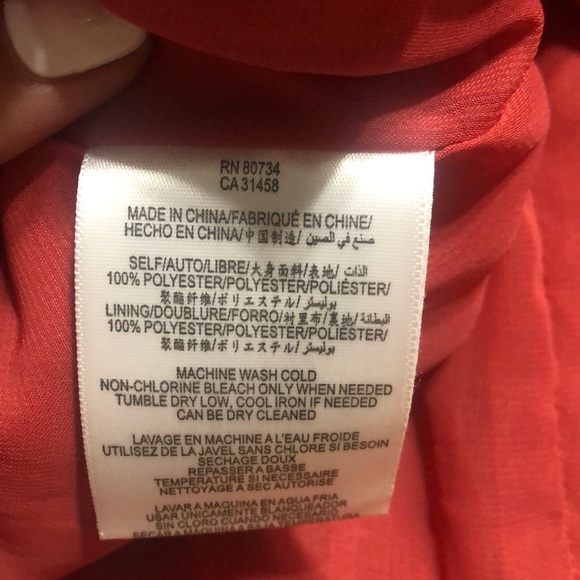 BCBGeneration Burnt Coral Dress - Picture 5 of 9